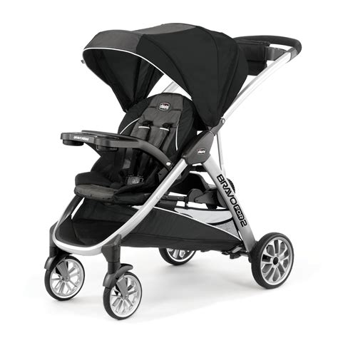 chicco sit and stand double stroller|best stroller with standing board.